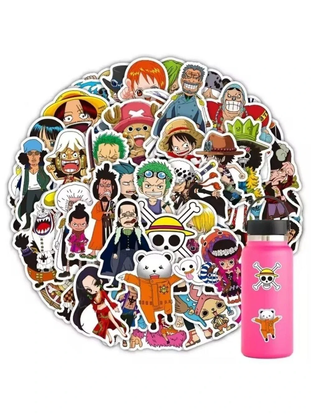 2/$10 22 Piece One Piece Anime Sticker Set
